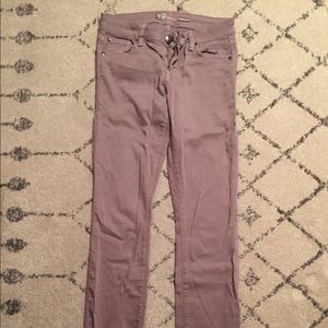 Level 99 Light Purple Skinny Jeans
